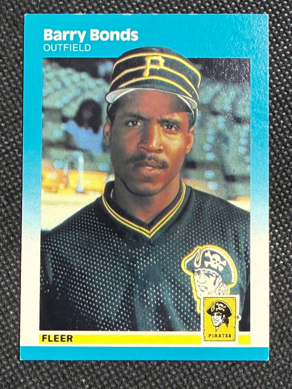 1987 Fleer Barry Bonds Rookie #604 (RC) Pittsburgh Pirates